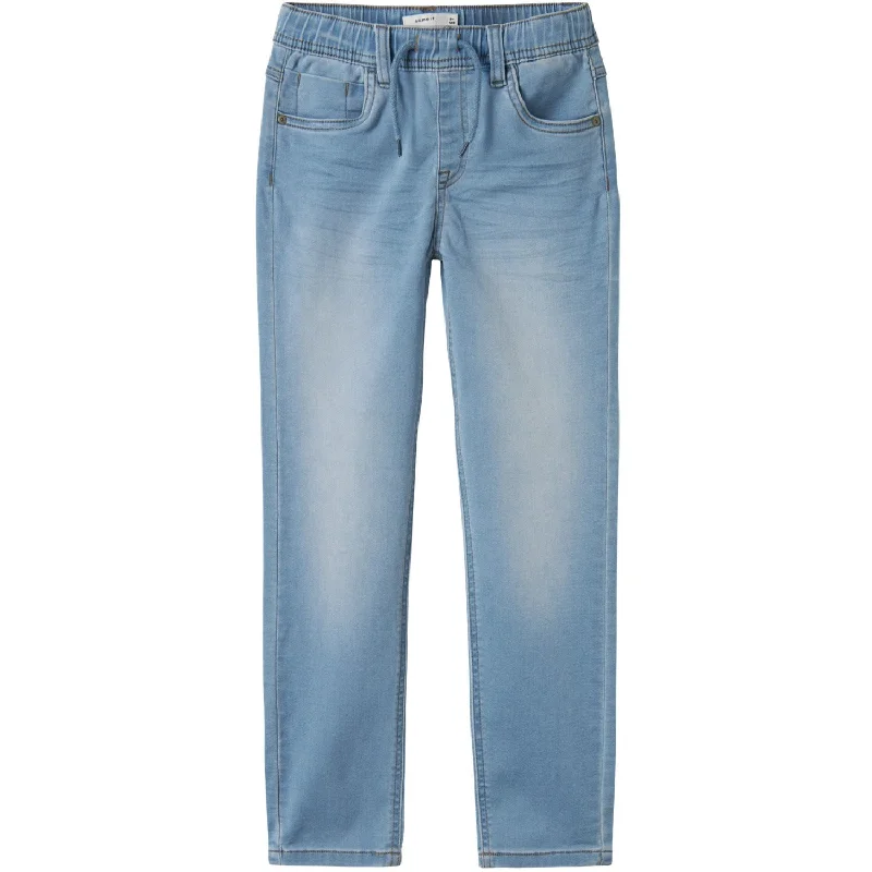 Office Jeans for Professional -Name It Light Blue Denim Ryan Slim Swe Jeans Noos