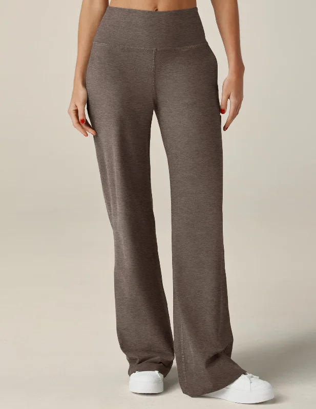 Stylish cropped pants for warm season trends -Spacedye Laid Back Wide Leg Pant