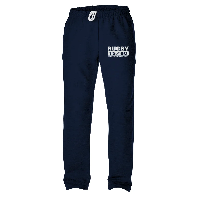 Bold plaid pants for eye-catching style choices -15/80 Rugby Position Sweatpants