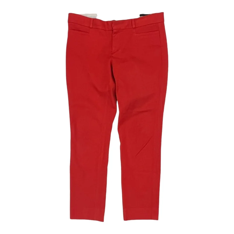 High-waisted skinny pants for trendy women’s fashion -Pants Chinos & Khakis By Banana Republic In Orange, Size:6