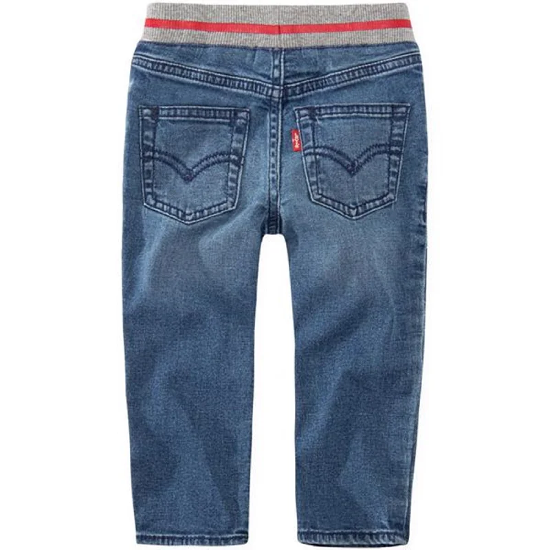 Stretch Jeans for Flexibility -Levis Pull-On Skinny Jeans River Run Pants