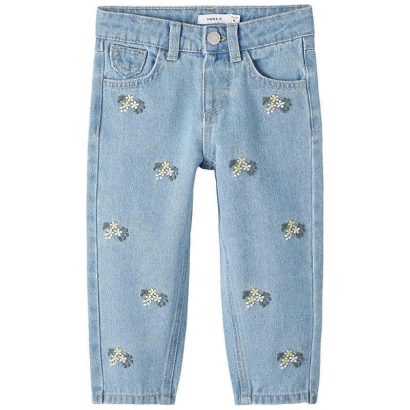 Sustainable Jeans for Eco -Name it Light Blue Denim Bella Jeans