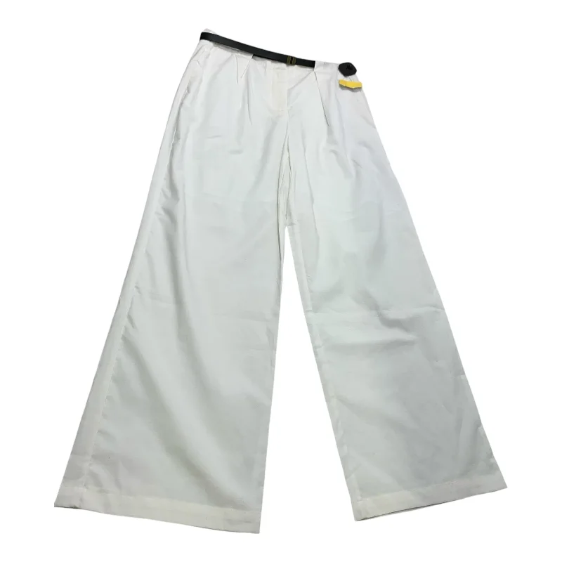 Classic wool pants for cold weather elegance -Pants Other By Clothes Mentor In White, Size: L