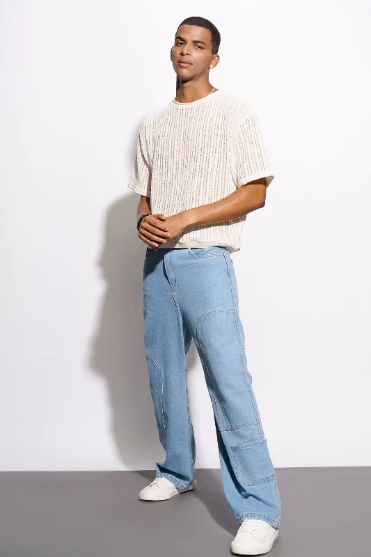 A-line Skirt Jeans for Grace -Men’S Patch Cargo