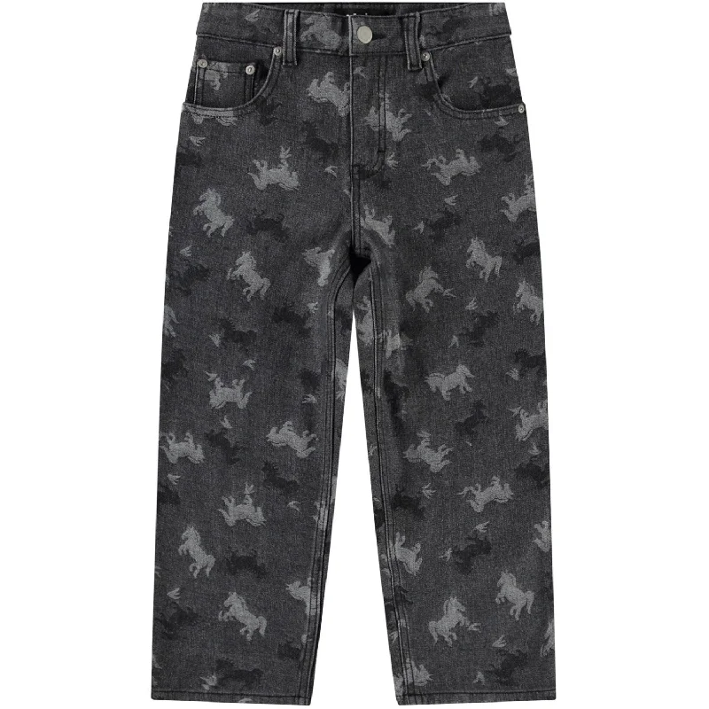 Birthday Jeans for Celebration -Molo Giddy-up Denim Aiden Woven Pants