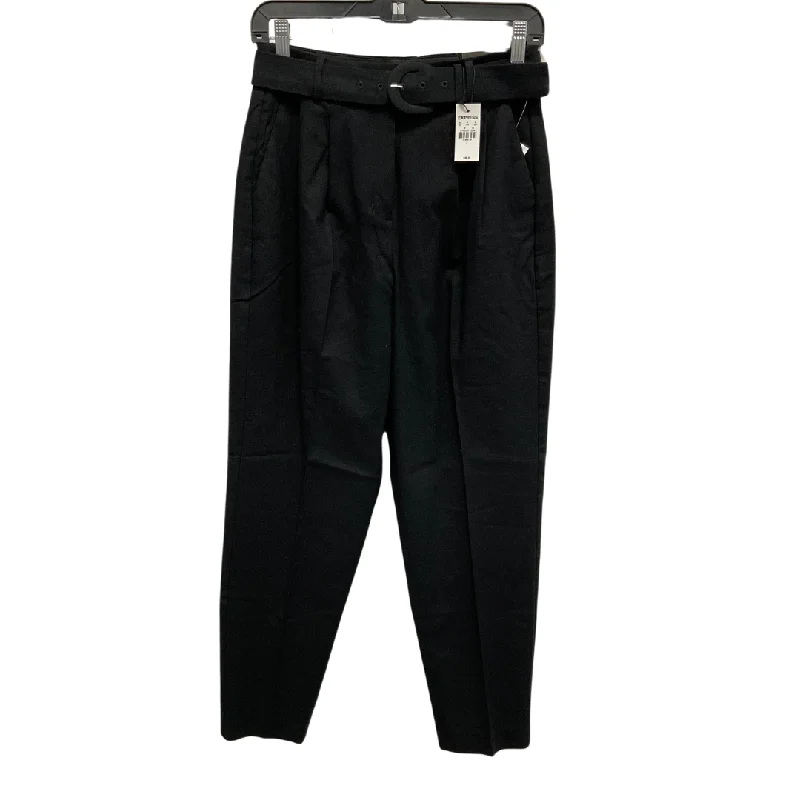 Soft velvet pants for cozy holiday outfits -Pants Other By Express In Black, Size: 2