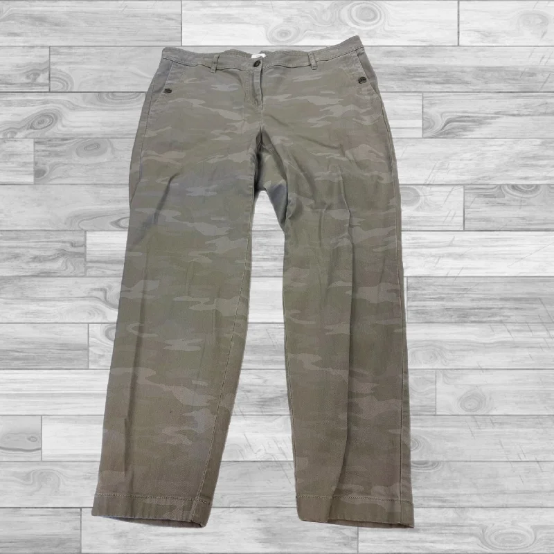 Camouflage cargo pants for hunting trip needs -Pants Ankle By J Jill In Camoflauge, Size: 6petite