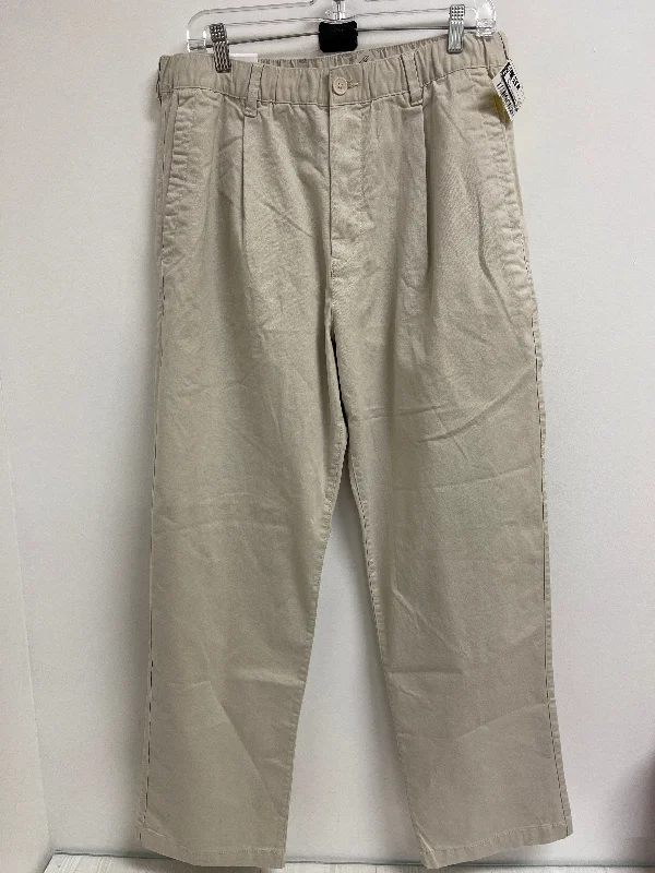 Tailored dress pants for professional office meetings -Pants Cargo & Utility By H&m In Cream, Size: 8