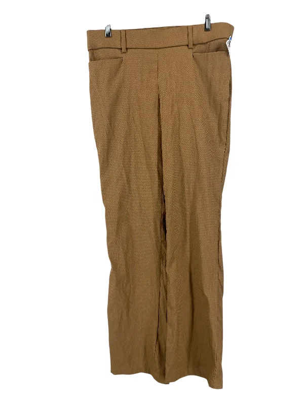 Relaxed chino pants for casual Friday offices -Pants Dress By Maurices In Brown, Size: L