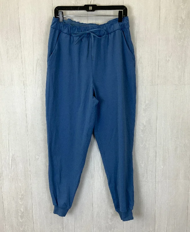 Classic khaki pants for timeless wardrobe staples -Pants Joggers By Lululemon In Blue, Size: 12