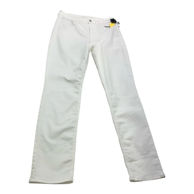 Tailored ankle pants for chic office outfits -Pants Other By Old Navy In White Denim, Size: 12