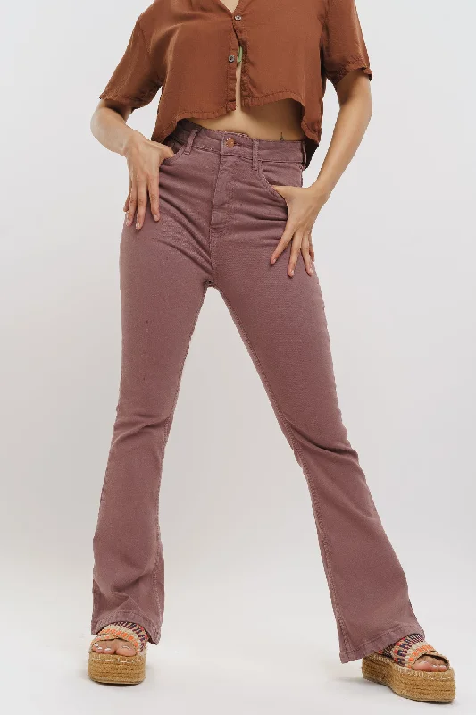 Valentine's Day Jeans for Romantic -Mocha Bootcut Jeans