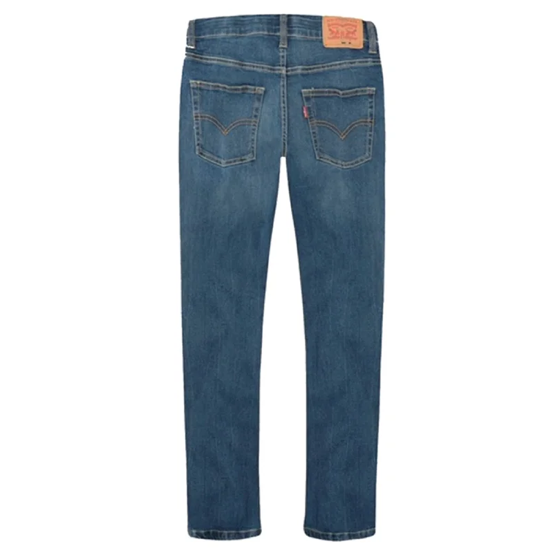 Cuffed Jeans for Stylish Touch -Levi's 510 Jeans Rinse