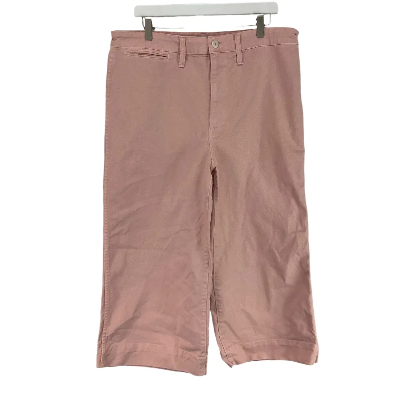 Tapered ankle pants for sleek modern silhouettes -Pants Other By Madewell In Pink, Size: 3x