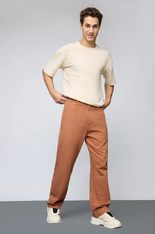 Dance Jeans for Movement -Sundown Brown Men's Straight Leg Jeans