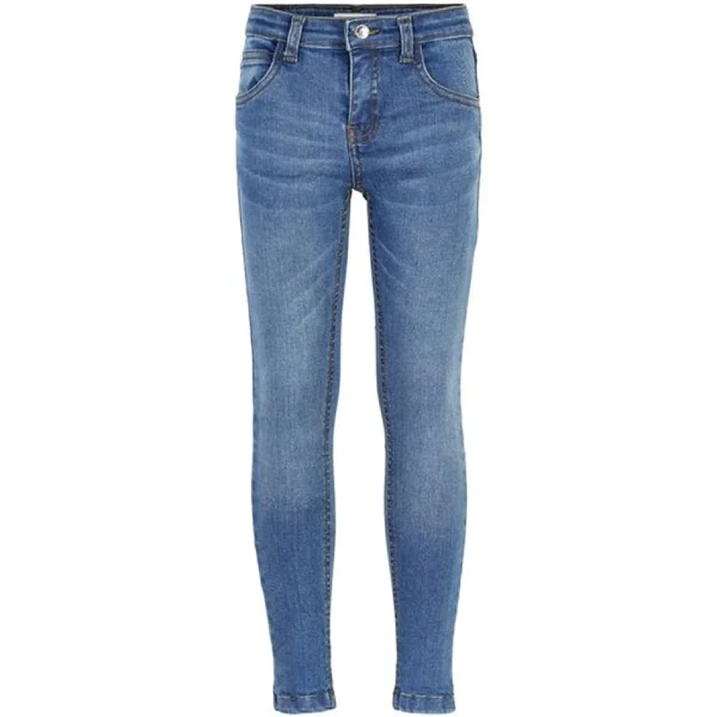 Dark Wash Jeans for Elegance -The New Oslo Super Slim Jeans Med Blue