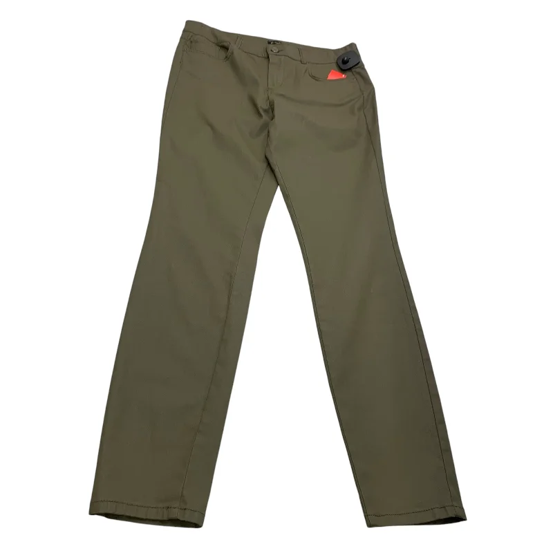 Soft jogger pants for relaxed weekend lounging -Pants Other By Massimo Dutti In Green, Size: 10