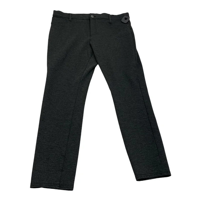 Eco-friendly hemp pants for sustainable clothing choices -Pants Other By Ana In Grey, Size: Xl