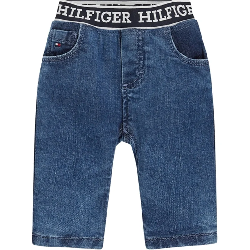 Sustainable Jeans for Eco -Tommy Hilfiger Baby Monotype Denim Pants Denim Medium