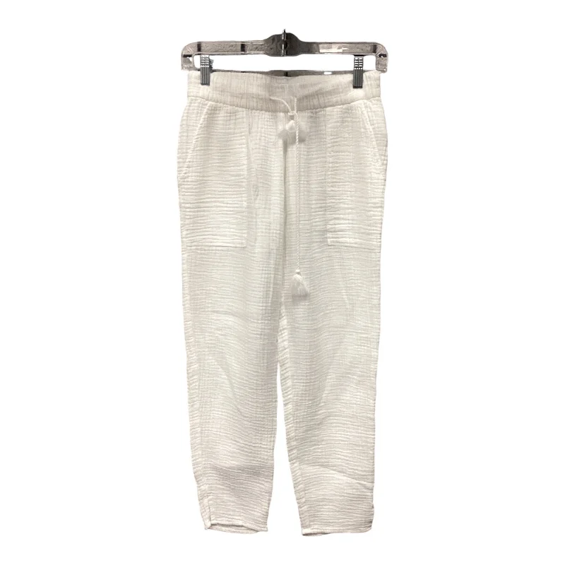 Stretchy leggings pants for casual active days -Pants Lounge By Madewell In White, Size: Xxs