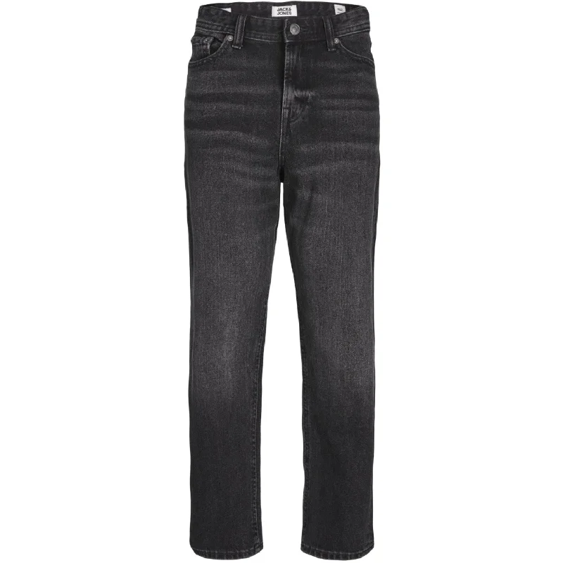 Gym Jeans for Workout -Jack & Jones Junior Black Denim Chris Original Jeans 602 Noos