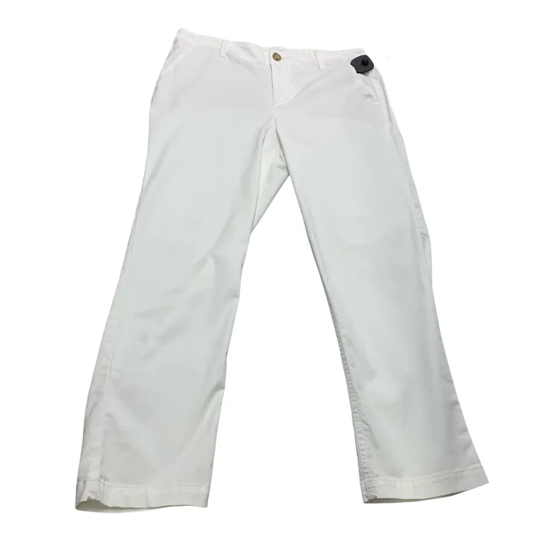 Vintage corduroy pants for retro style vibes -Pants Other By Loft In White, Size: 10