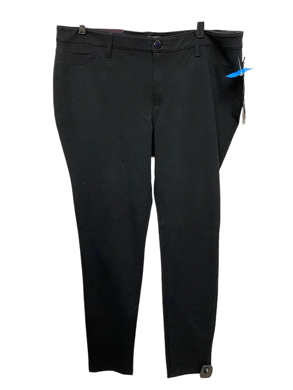 Eco-friendly hemp pants for sustainable clothing choices -Pants Other By Ava & Viv In Black, Size: Xl