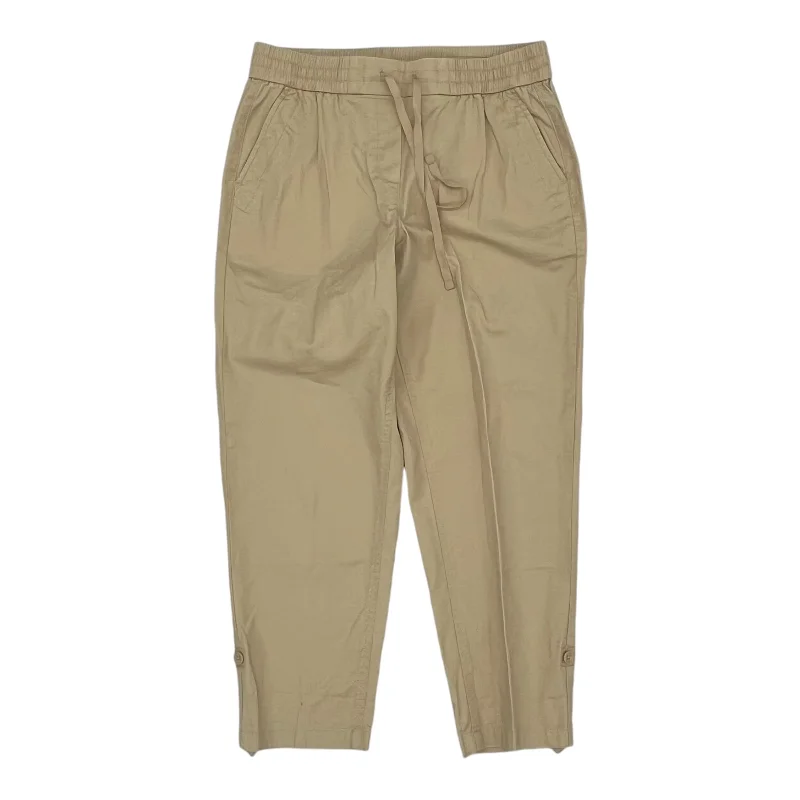 Comfortable stretch pants for casual daily wear -Pants Chinos & Khakis By Talbots In Tan, Size:Sp