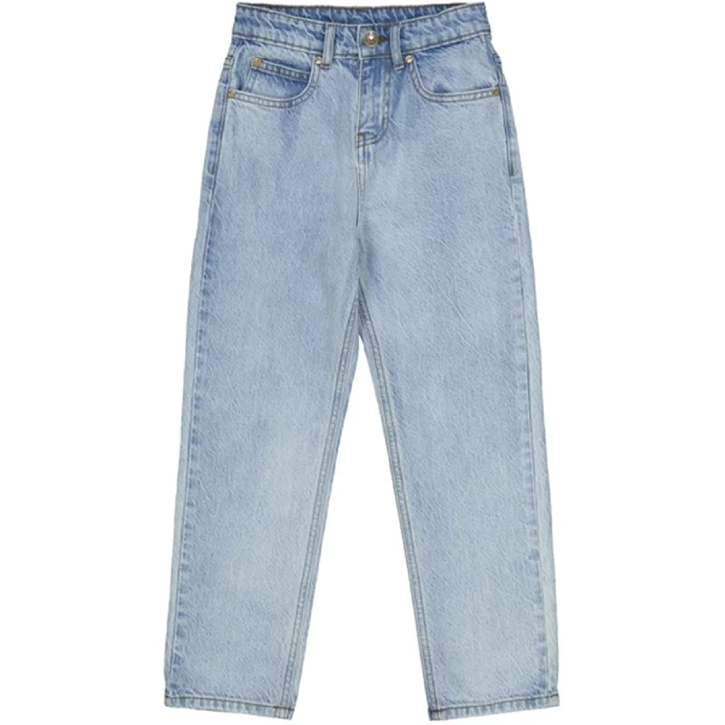 Fringed Jeans for Western -The NEW Light Blue Re:turn Loose Fit Jeans