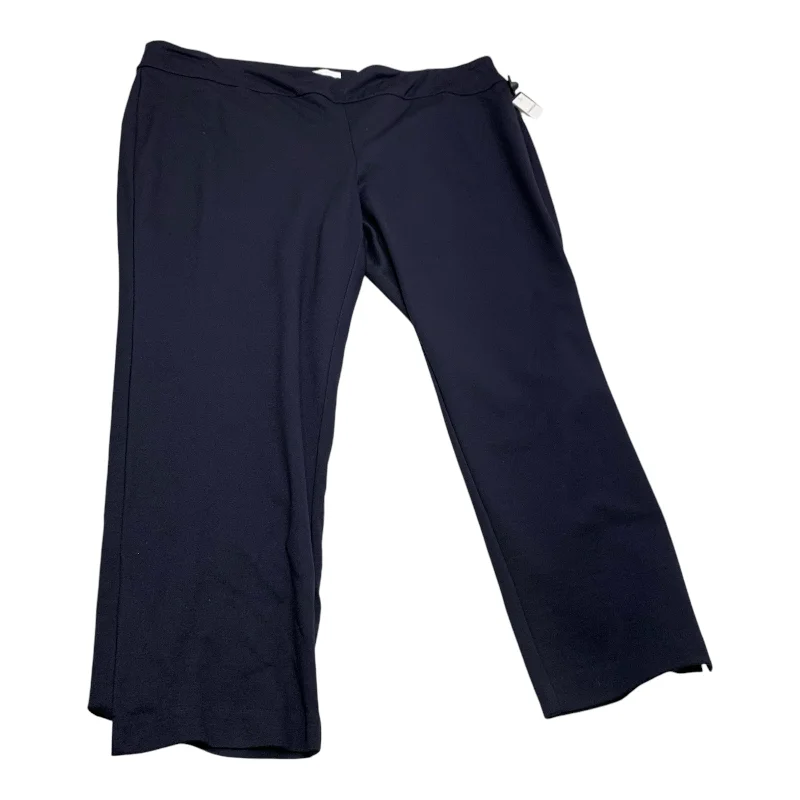 Weather-resistant pants for unpredictable climate needs -Pants Other By Charter Club In Navy, Size: 26