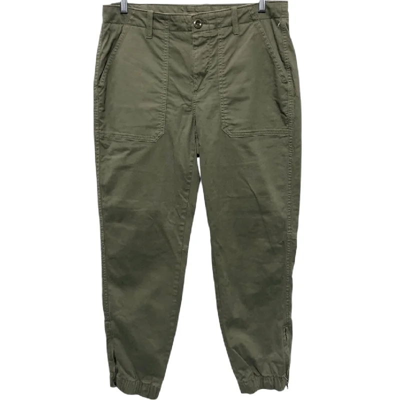 Rugged work pants for construction job durability -Pants Joggers By Banana Republic In Green, Size: 8p