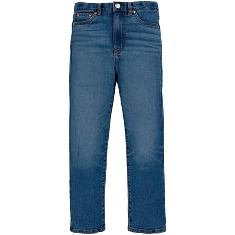 Stonewashed Jeans for Softness -Levi's Ribcage Denim Pants Jive Swing