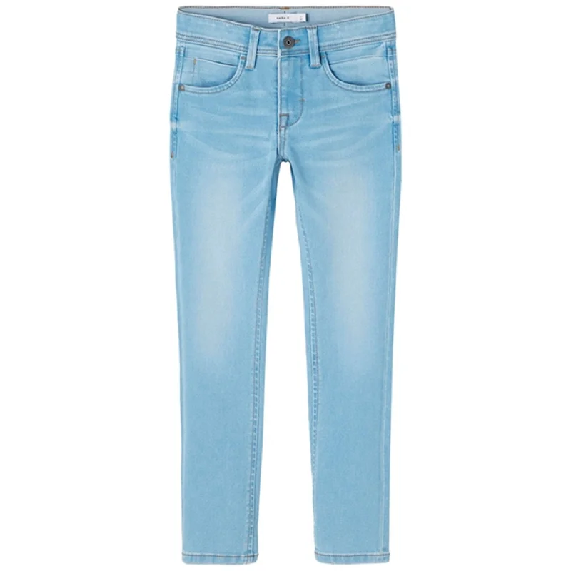 Flare Jeans for Retro Vibe -Name it Light Blue Denim Silas NOOS Jeans