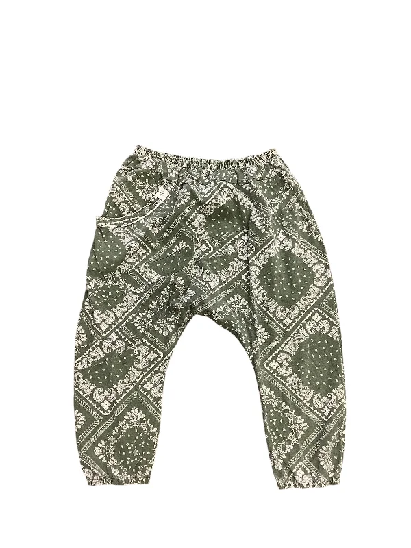 Designer jogger pants for upscale street style -Pants Lounge By Cma In Green, Size: Xl