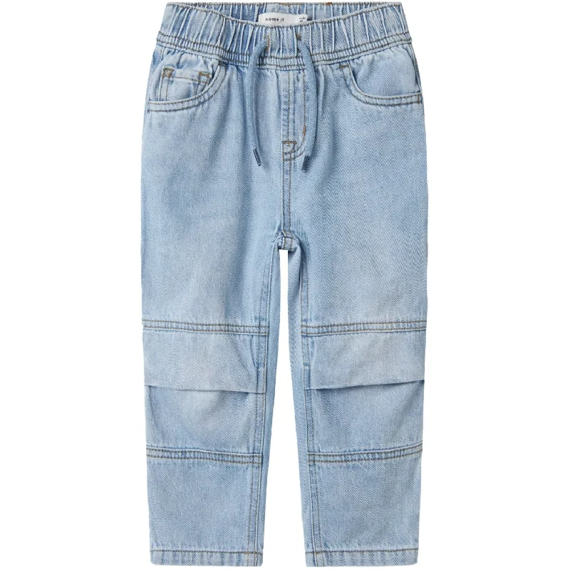 Organic Jeans for Natural -Name It Light Blue Denim Ryan Jog Jeans Noos