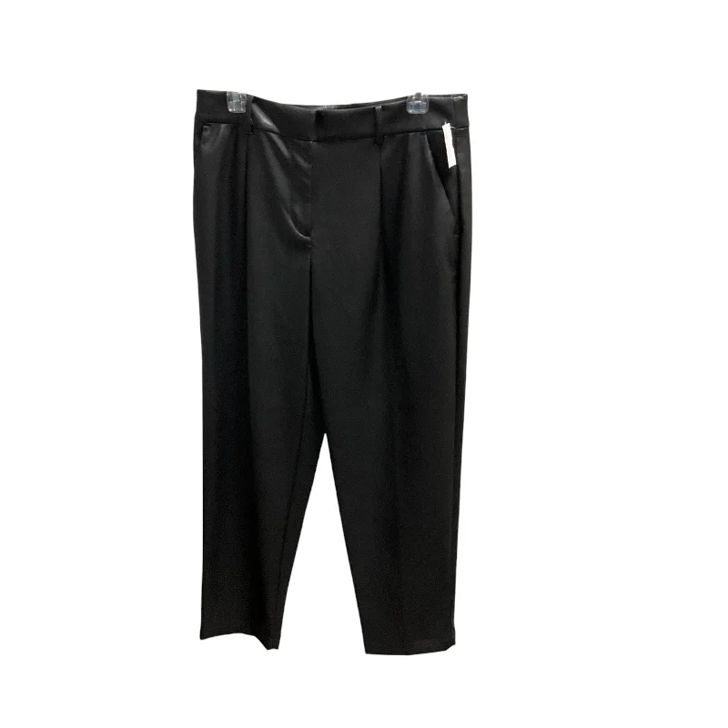 Lightweight travel pants for long flight comfort -Pants Other By Loft In Black, Size: 8