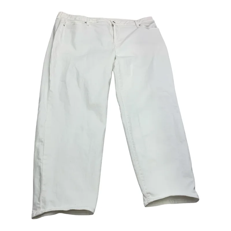 Stylish leather pants for edgy night looks -Pants Other By Old Navy In White, Size: 20