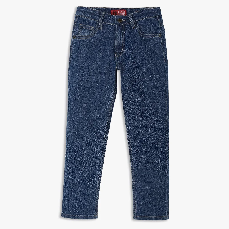 Designer Jeans for Luxury -Boy's Regular Fit Jeans