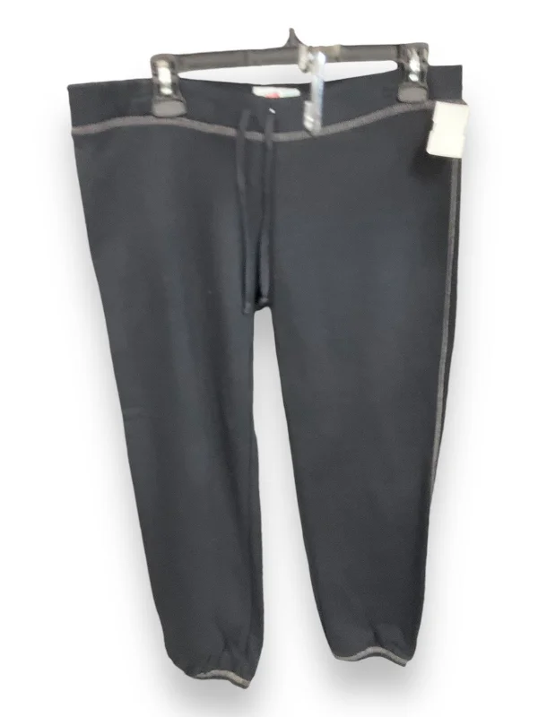 Classic straight-leg pants for versatile daily wear -Pants Joggers By Soffe In Black, Size: M