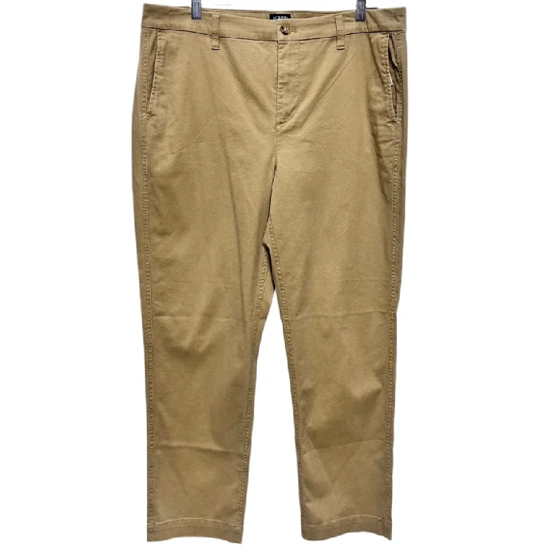 Heavy-duty work pants with tool pocket storage -Pants Chinos & Khakis By J. Crew In Beige, Size: 14