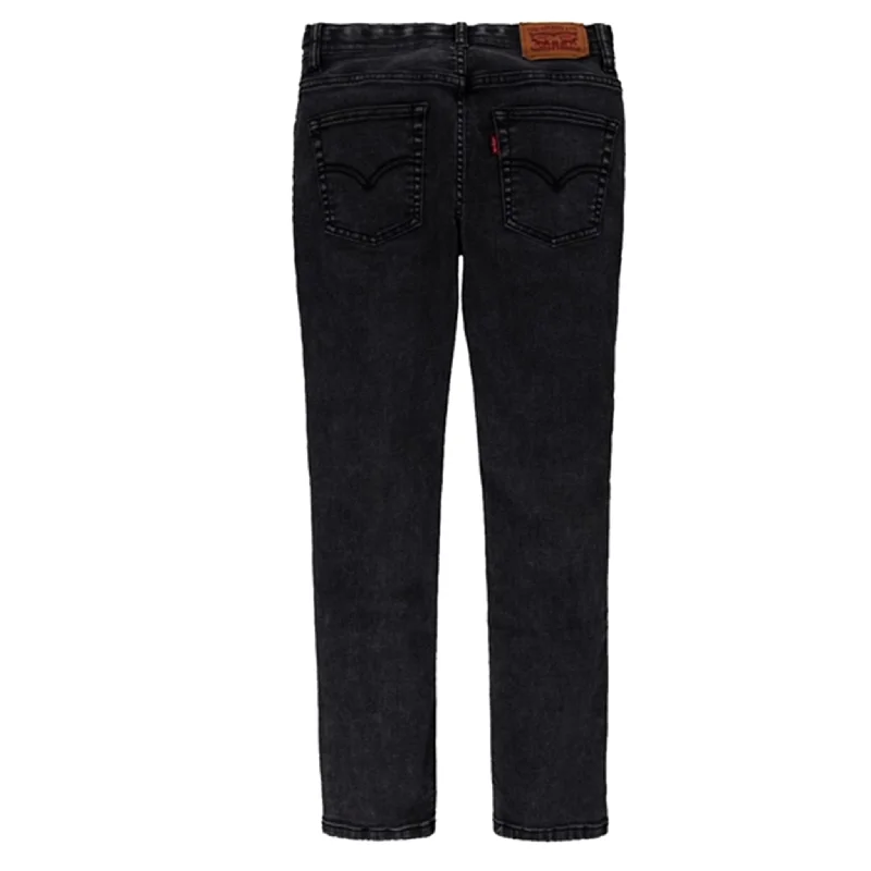 Embroidered Jeans for Detail -Levi's 519 Jeans Super Skinny Fit Forever Black