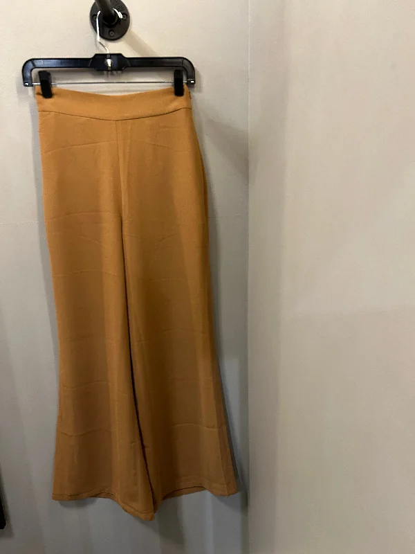 Relaxed cotton pants for breezy casual days -Pants Dress By Leith In Tan, Size: 0