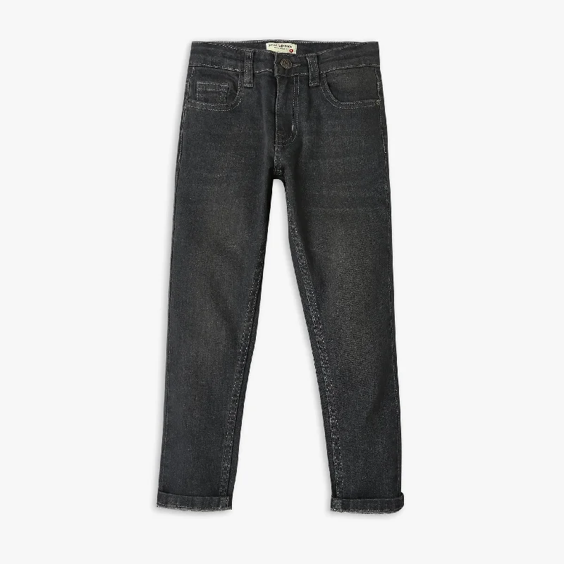 Travel Jeans for On-the-go -Boy's Regular Fit Jeans