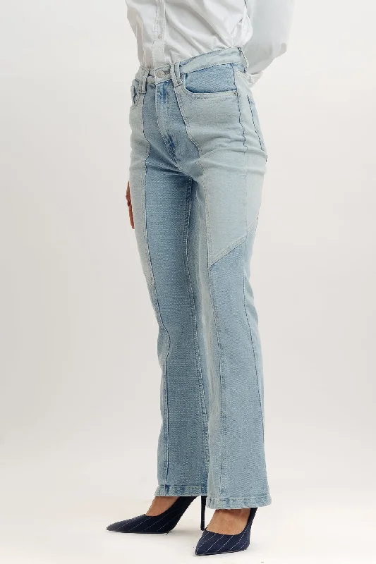 Five Pocket Jeans for Storage -Reverse Play Bootcut Jeans