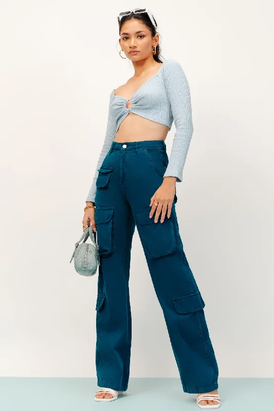 Low Waisted Jeans for Casual -Georgian Bay Cargo Pants