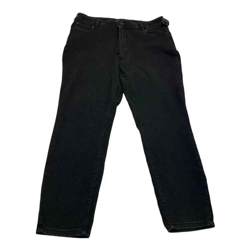 Classic straight-leg pants for versatile daily wear -Pants Other By Tahari By Arthur Levine In Black, Size: Xl