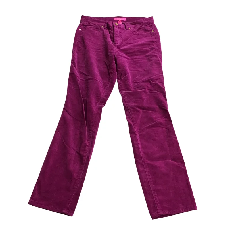 Adjustable waist pants for custom fit ease -Pants Other By Lilly Pulitzer In Purple, Size: 8