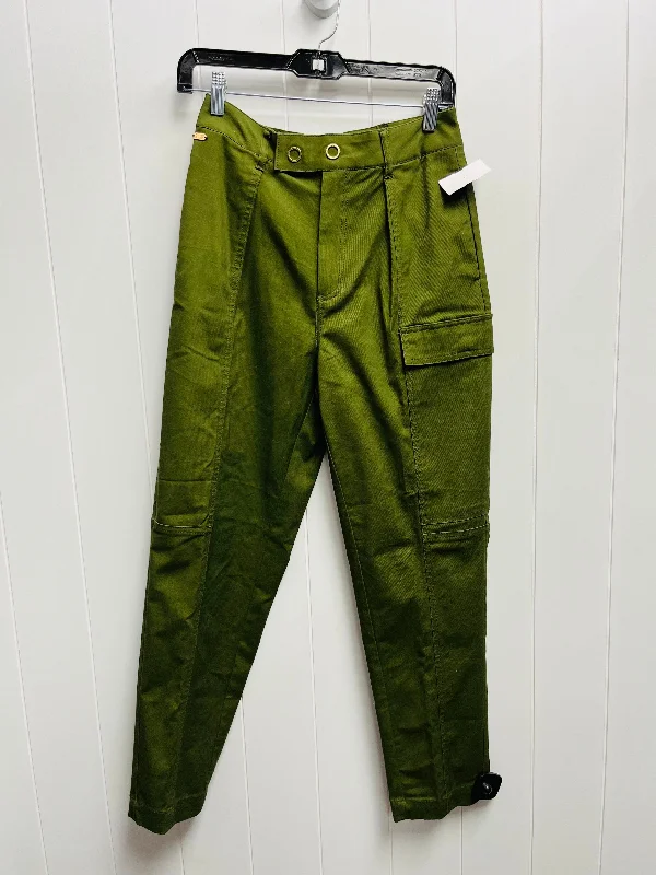 Heavy-duty ripstop pants for extreme hiking durability -Pants Cargo & Utility By Scotch & Soda In Green, Size: Xs