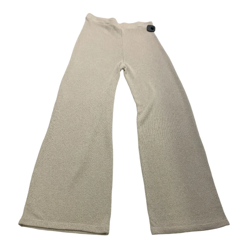 Bold plaid pants for eye-catching style choices -Pants Other By H&m In Cream, Size: L