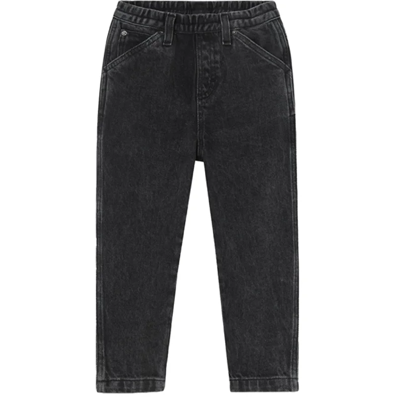 Cargo Jeans for Utility -American Vintage Worker Jeans Yopday Black